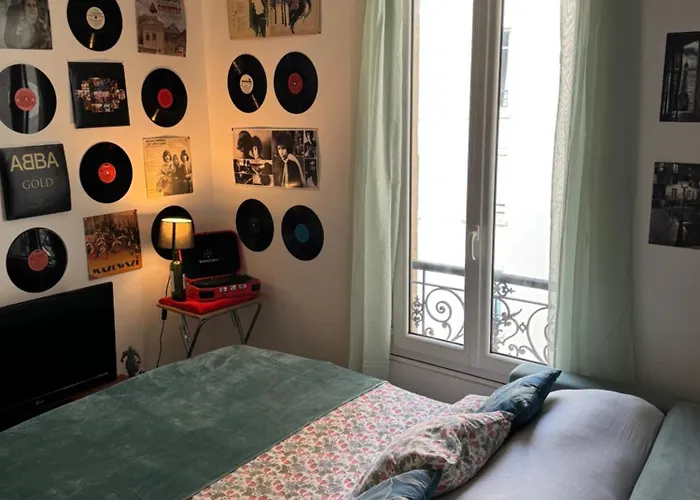 Private Room, Often Full Flat 14th Lägenhet Paris